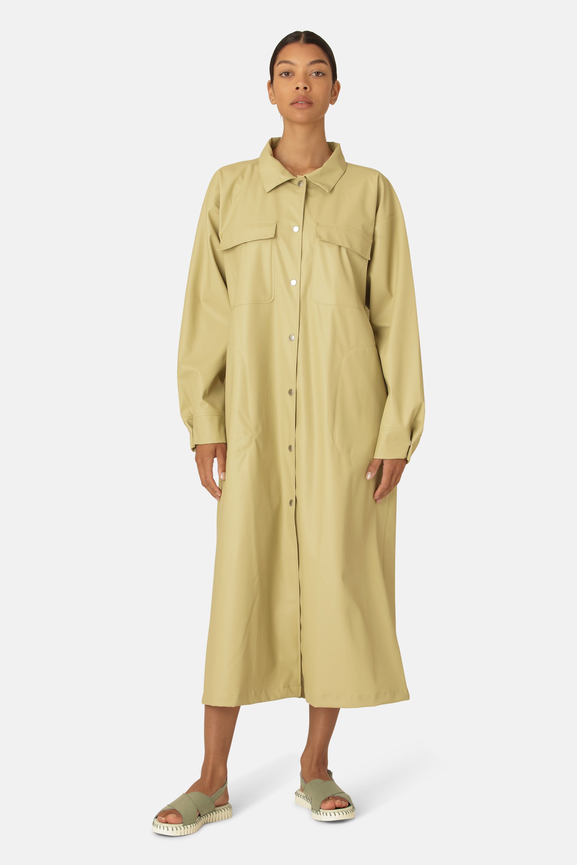 Ilse Jacobsen Hornbæk Rain Raincoat Raincoat 459 Olive Grass